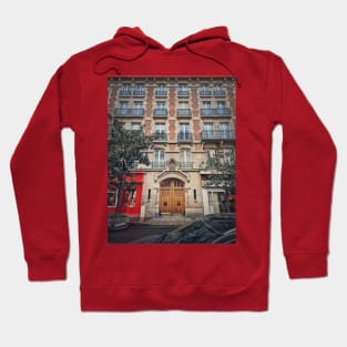 Parisian building facade Hoodie